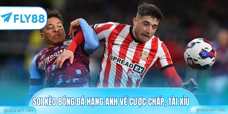 Soi Kèo Bóng Đá Hạng Anh Tối Nay Với Tỷ Lệ Thưởng Cực Cao 2 Soi kèo bóng đá hạng Anh về cược chấp, Tài Xỉu